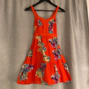 Summer floral dress American eagle.